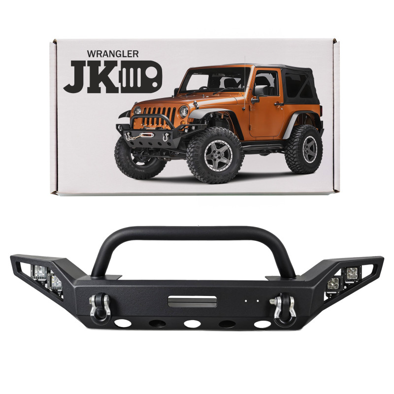 JEEP WRANGLER JK 2007-2018 PARAURTI ANTERIORE LP2 (Cod. AP-33711_A4x4)