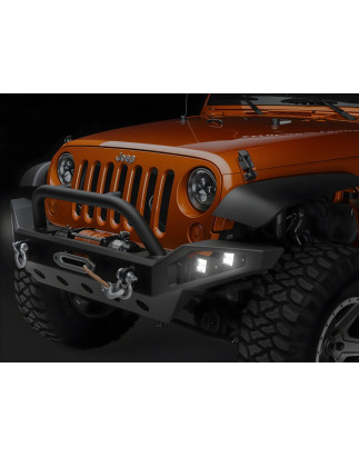 JEEP WRANGLER JK 2007-2018 PARAURTI ANTERIORE LP2 (Cod. AP-33711_A4x4)