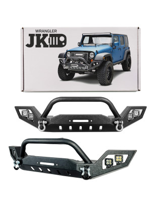 JEEP WRANGLER JK 2007-2018 PARAURTI ANTERIORE LP3 (Cod. AP-33712_A4x4)