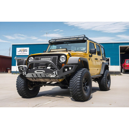 JEEP WRANGLER JK 2007-2018 PARAURTI ANTERIORE LP3 (Cod. AP-33712_A4x4)