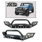 JEEP WRANGLER JK 2007-2018 PARAURTI ANTERIORE LP3 (Cod. AP-33712_A4x4)