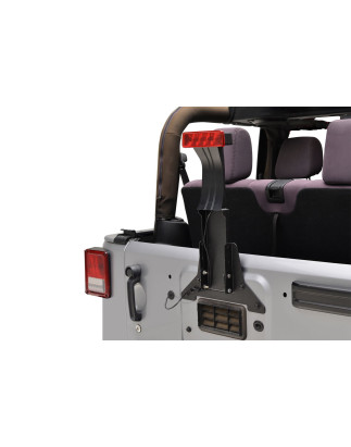 JEEP WRANGLER JK 2007-2018 SUPPORTO LUCI STOP PER MAGGIORATA RUOTA DI SCORTA PARAMOUNT (Cod. AP-3371