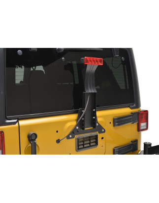 JEEP WRANGLER JK 2007-2018 SUPPORTO LUCI STOP PER MAGGIORATA RUOTA DI SCORTA PARAMOUNT (Cod. AP-3371