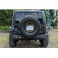 JEEP WRANGLER JK 2007-2018 SUPPORTO POSTERIORE TARGA MODELLO USA (Cod. AP-33716_A4x4)