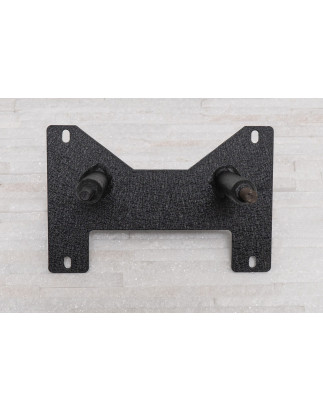 JEEP WRANGLER JK 2007-2018 SUPPORTO POSTERIORE TARGA MODELLO USA (Cod. AP-33716_A4x4)
