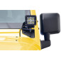 JEEP WRANGLER YJ/TJ 1997-2006 SUPPORTO LUCI AGGIUNTIVE PER MONTANTE VETRI FRONTALE (Cod. AP-33717_A4