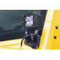JEEP WRANGLER YJ/TJ 1997-2006 SUPPORTO LUCI AGGIUNTIVE PER MONTANTE VETRI FRONTALE (Cod. AP-33717_A4