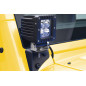 JEEP WRANGLER YJ/TJ 1997-2006 SUPPORTO LUCI AGGIUNTIVE PER MONTANTE VETRI FRONTALE (Cod. AP-33717_A4