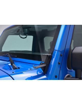 JEEP WRANGLER JK 2007-2018 SUPPORTO FANALI AGGIUNTIVI PER MONTANTE ANTERIORE (Cod. AP-33719_A4x4)