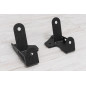JEEP WRANGLER JK 2007-2018 SUPPORTO FANALI AGGIUNTIVI PER MONTANTE ANTERIORE (Cod. AP-33719_A4x4)
