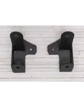 JEEP WRANGLER JK 2007-2018 SUPPORTO FANALI AGGIUNTIVI PER MONTANTE ANTERIORE (Cod. AP-33719_A4x4)