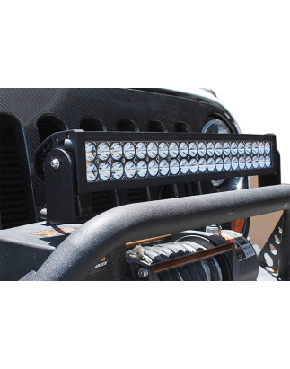 JEEP WRANGLER 1987-2018 SUPPORTO FARI 20" IN PARAURTI ANTERIORE (Cod. AP-33720_A4x4)
