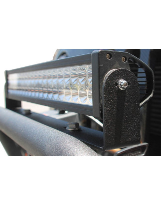 JEEP WRANGLER 1987-2018 SUPPORTO FARI 20" IN PARAURTI ANTERIORE (Cod. AP-33720_A4x4)