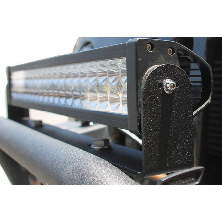 JEEP WRANGLER 1987-2018 SUPPORTO FARI 20" IN PARAURTI ANTERIORE (Cod. AP-33720_A4x4)