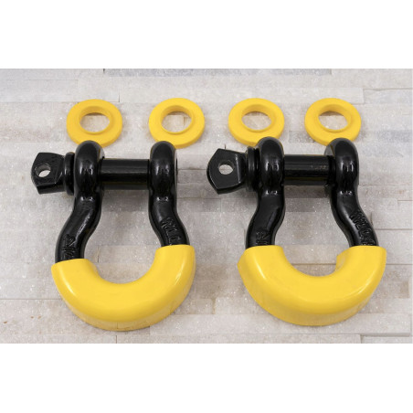 NERA GRILLO STANDARD 4,75 TONY CON GIALLA CON COPERTURA KIT 2 PEZZI (Cod. AP-4ECE-311FD_A4x4)