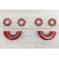 COPERTURE PER GRILLI IN COLORE ROSSO 2SZT. (Cod. AP-33731_A4x4)