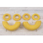 GIALLI COPERTURE PER GRILLI STANDARD 3/4'' 2SZT. (Cod. AP-33733_A4x4)