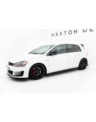 Diffusori minigonne V.2 Volkswagen Golf GTI / GTD Mk7 / Mk7 Facelift (narrow) (Cod. M-VW-GO-7/7F-GTI