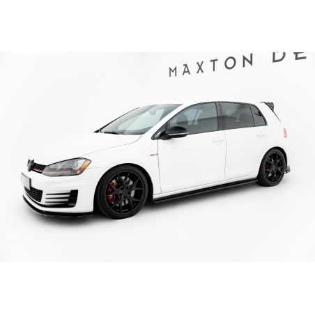 Diffusori minigonne V.2 Volkswagen Golf GTI / GTD Mk7 / Mk7 Facelift (narrow) (Cod. M-VW-GO-7/7F-GTI