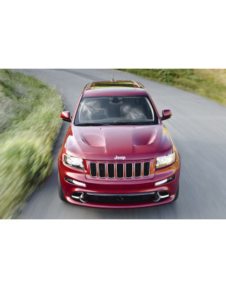 JEEP GRAND CHEROKEE IV WK2 2010-2021 IN ALLUMINIO COFANO ESTETICA SRT CON INSONORIZZAZIONE (Cod. AP-
