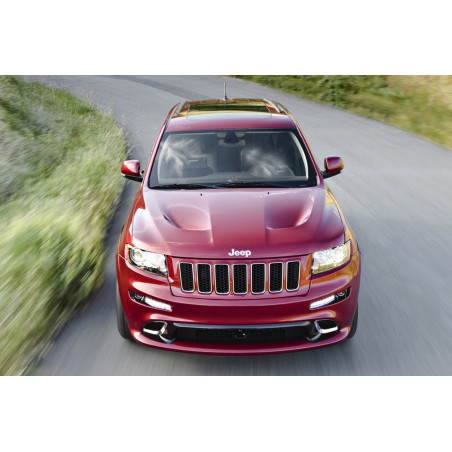JEEP GRAND CHEROKEE IV WK2 2010-2021 IN ALLUMINIO COFANO ESTETICA SRT CON INSONORIZZAZIONE (Cod. AP-