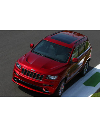 JEEP GRAND CHEROKEE IV WK2 2010-2021 IN ALLUMINIO COFANO ESTETICA SRT CON INSONORIZZAZIONE (Cod. AP-