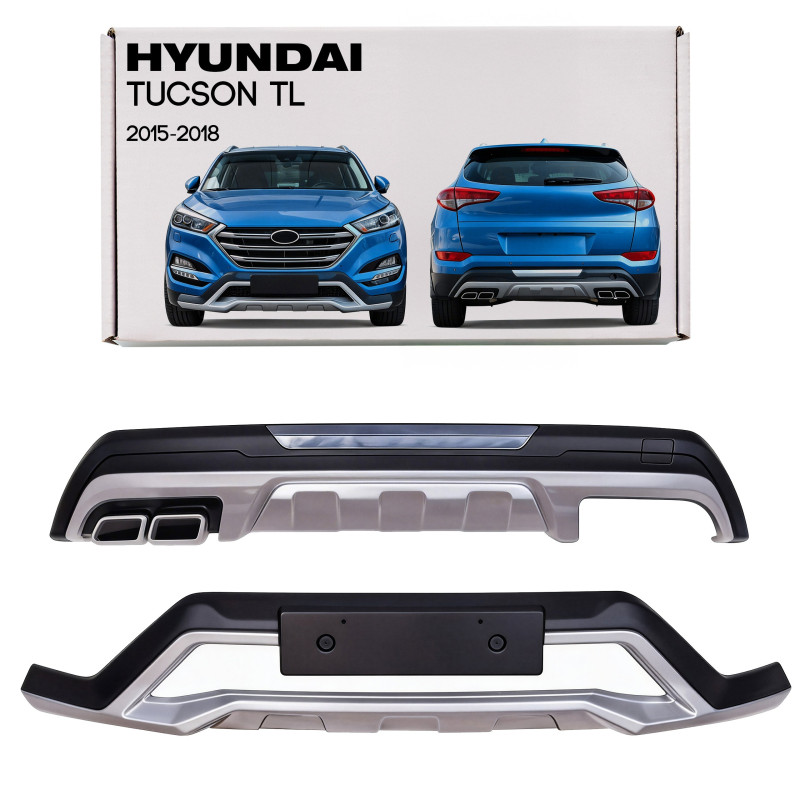 HYUNDAI TUCSON III TL 2015-2018 SPOILER PARAURTI CON EFFETTO DI SCARICO (Cod. AP-33870_A4x4) HYUNDAI TUCSON III TL 2015-2018 SPOILER PARAURTI CON EFFETTO DI SCARICO (Cod. AP-33870_A4x4)