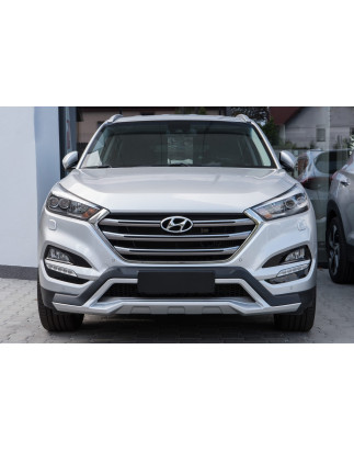 HYUNDAI TUCSON III TL 2015-2018 SPOILER PARAURTI CON EFFETTO DI SCARICO (Cod. AP-33870_A4x4)
