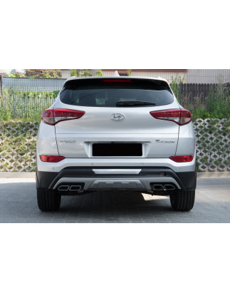 HYUNDAI TUCSON III TL 2015-2018 SPOILER PARAURTI CON EFFETTO DI SCARICO (Cod. AP-33870_A4x4)