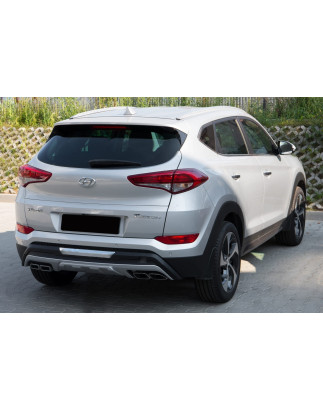 HYUNDAI TUCSON III TL 2015-2018 SPOILER PARAURTI CON EFFETTO DI SCARICO (Cod. AP-33870_A4x4)