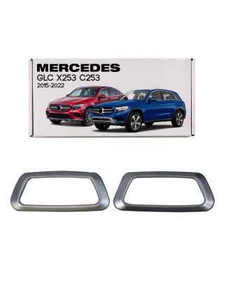 MERCEDES GLC X253 C253 2015-2022 PROTEZIONE CORNICE LUCI IN BAGAGLIAIO (Cod. AP-33928_A4x4)