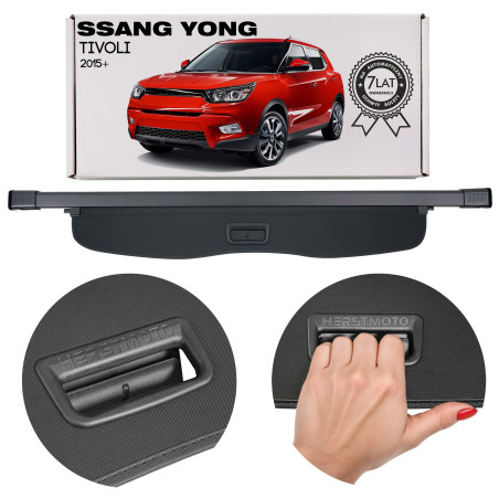 SSANG YONG TIVOLI 2015+ NERA CAPPELLIERA COPRIBAGAGLI 7688035500 (Cod. AP-33961_A4x4)