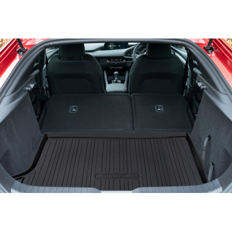 MAZDA 3 III BN 2016-2018 RESTYLING HATCHBACK TAPPETINO BAGAGLIAIO MOQUETTE (Cod. AP-33991_A4x4)