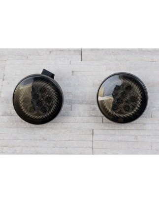 JEEP WRANGLER JK 2007-2018 INDICATORI DI DIREZIONE LED IN MASCHERINA KIT 2 PZ. (Cod. AP-34021_A4x4)