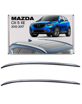 MAZDA CX-5 E KE 2012-2017 BARRE LONGITUDINALI TETTO IN ALLUMINIO SENZA FORATURA 0000-8L-R01 (Cod. AP