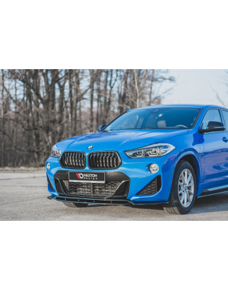 SPLITTER ANTERIORE for BMW X2 F39 M-Pack (Cod. M-BM-X2-39-MPACK-FD1G+FD1RG)