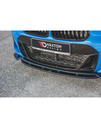 SPLITTER ANTERIORE for BMW X2 F39 M-Pack (Cod. M-BM-X2-39-MPACK-FD1G+FD1RG)