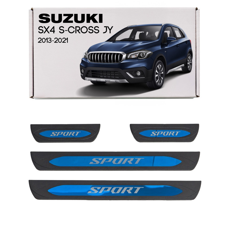 SUZUKI SX4 S-CROSS II JY 2013-2021 INTERNI MODANATURE SOTTOPORTA ABS (Cod. AP-34163_A4x4)