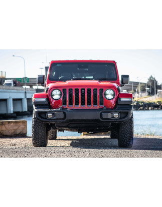 JEEP WRANGLER JL 2018+ FARI ANTERIORI LED 7" 30W 8000 LUMEN (Cod. AP-50524_A4x4)