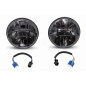 JEEP WRANGLER JL 2018+ FARI ANTERIORI LED 7" 30W 8000 LUMEN (Cod. AP-50524_A4x4)