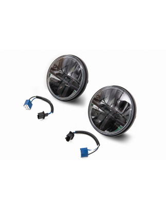 JEEP WRANGLER JL 2018+ FARI ANTERIORI LED 7" 30W 8000 LUMEN (Cod. AP-50524_A4x4)