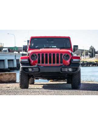 JEEP WRANGLER JL 2018+ FARI ANTERIORI LED 7" 30W 8000 LUMEN (Cod. AP-50524_A4x4)