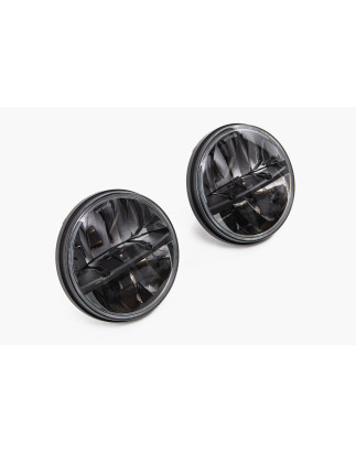 JEEP WRANGLER JL 2018+ FARI ANTERIORI LED 7" 30W 8000 LUMEN (Cod. AP-50524_A4x4)