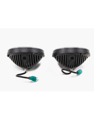 JEEP WRANGLER JL 2018+ FARI ANTERIORI LED 7" 30W 8000 LUMEN (Cod. AP-50524_A4x4)