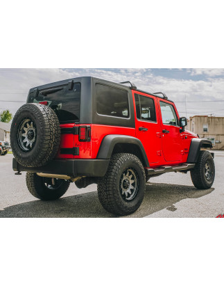 JEEP WRANGLER JK 2007-2018 FANALI POSTERIORI LED MODELLO BLADE 3600 LUMEN (Cod. AP-34184_A4x4)
