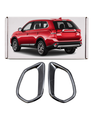 MITSUBISHI OUTLANDER III GF 2015-2021 RESTYLING CORNICI FENDINEBBIA POSTERIORI (Cod. AP-34203_A4x4)