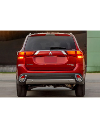 MITSUBISHI OUTLANDER III GF 2015-2021 RESTYLING CORNICI FENDINEBBIA POSTERIORI (Cod. AP-34203_A4x4)