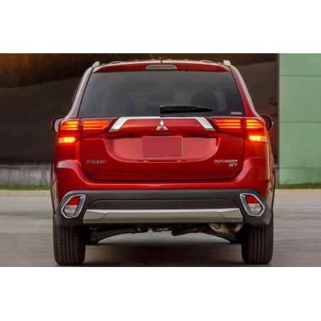 MITSUBISHI OUTLANDER III GF 2015-2021 RESTYLING CORNICI FENDINEBBIA POSTERIORI (Cod. AP-34203_A4x4)