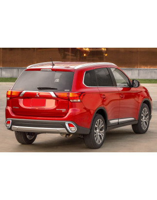 MITSUBISHI OUTLANDER III GF 2015-2021 RESTYLING CORNICI FENDINEBBIA POSTERIORI (Cod. AP-34203_A4x4)