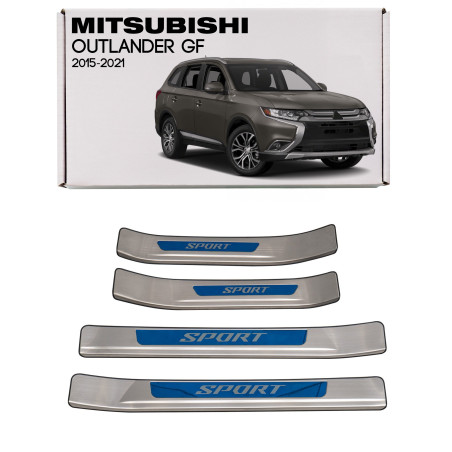 MITSUBISHI OUTLANDER III 2012-2021 INTERNI MODANATURE SOTTOPORTA (Cod. AP-34204_A4x4)